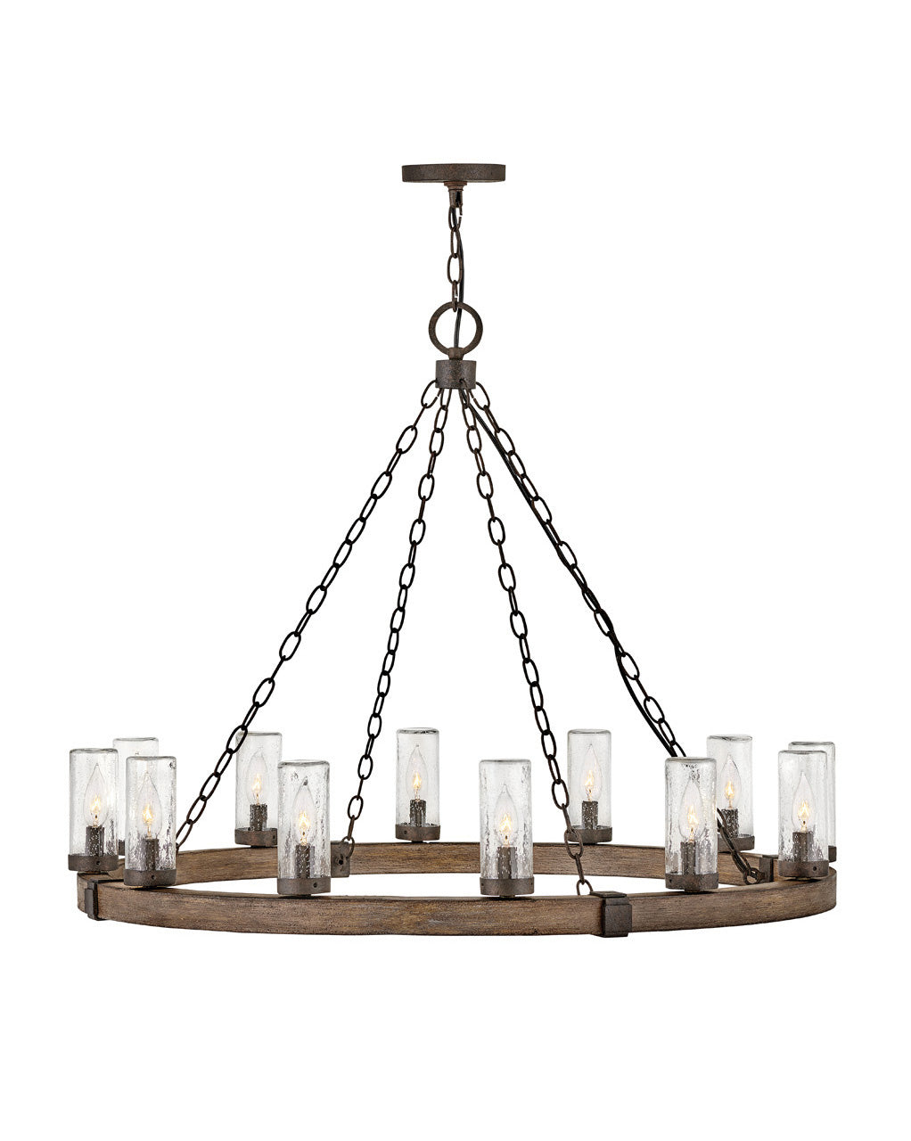 Hinkley Lighting 29207SQ-LL  Sawyer Outdoor Sequoia