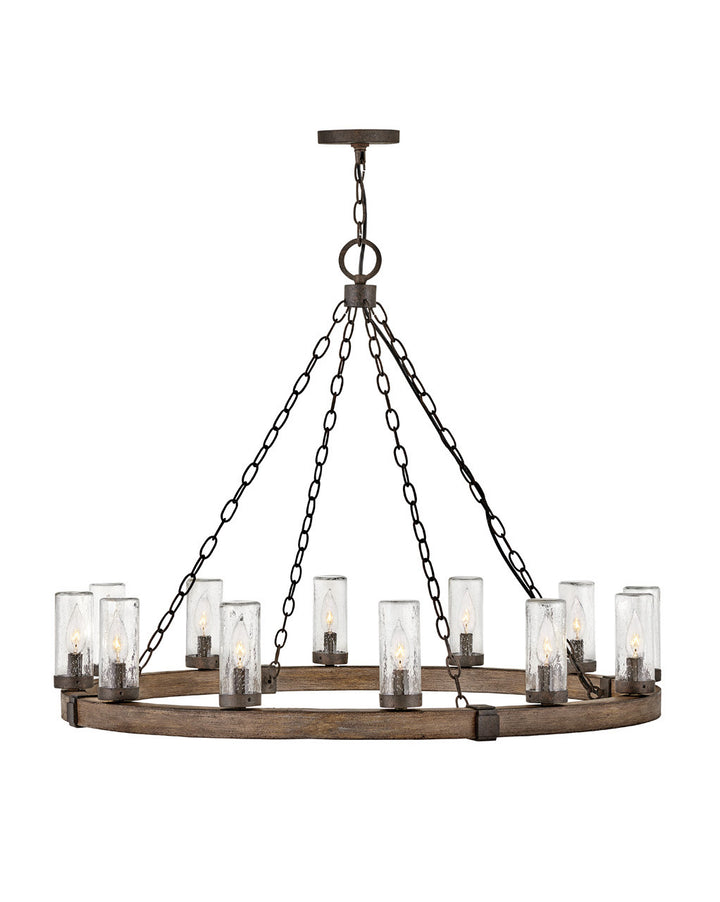 Hinkley Lighting 29207SQ-LL  Sawyer Outdoor Sequoia