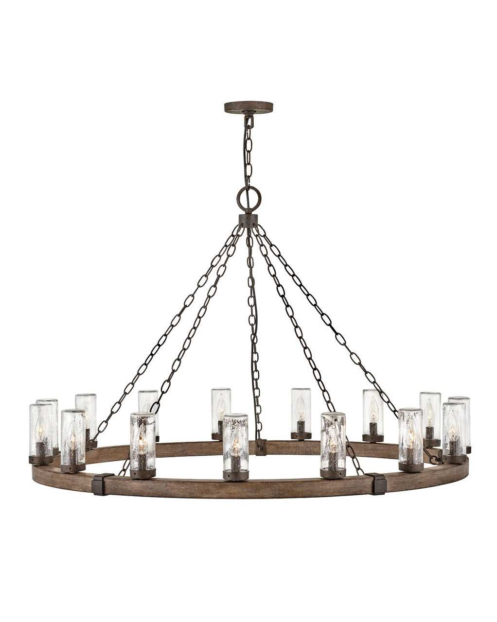 Hinkley Lighting 29209SQ-LL  Sawyer Outdoor Sequoia