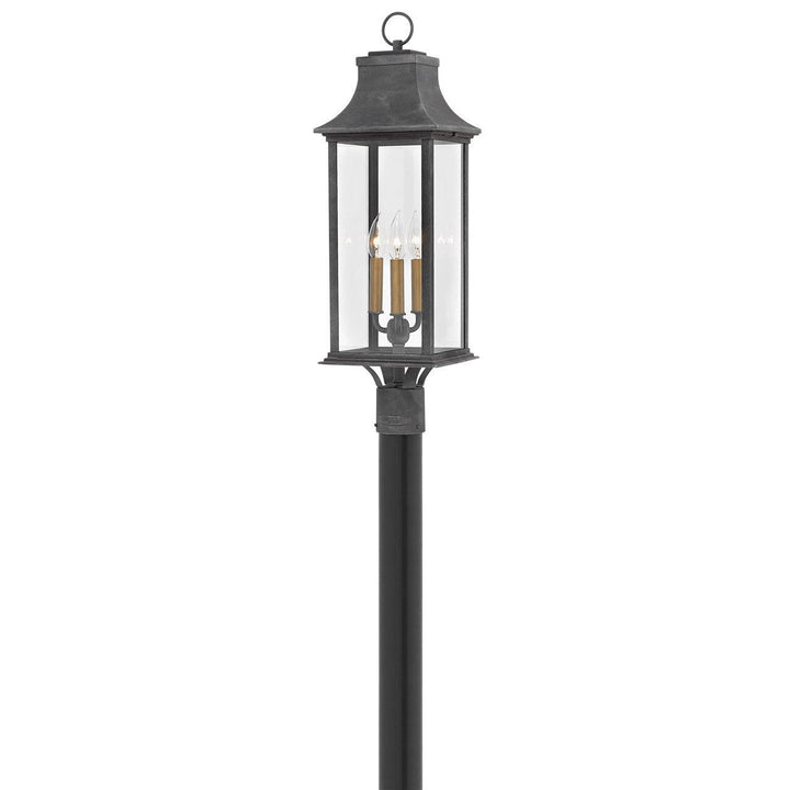 Hinkley Lighting 2931DZ-LL  Adair Outdoor Aged Zinc