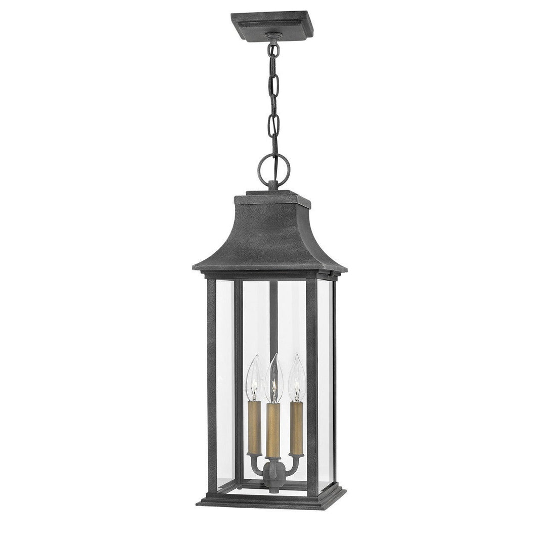 Hinkley Lighting 2932DZ-LL  Adair Outdoor Aged Zinc