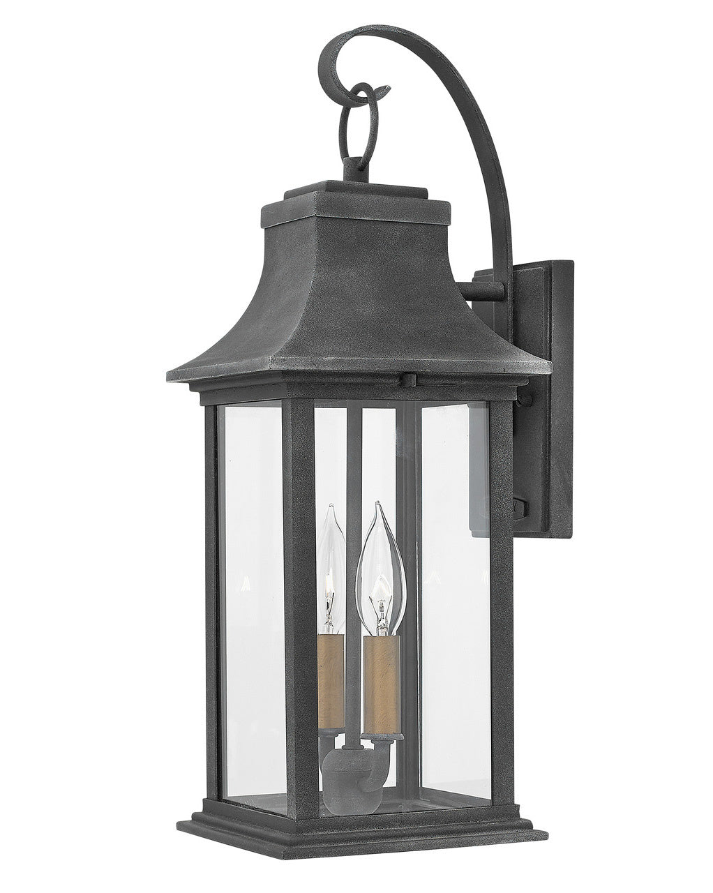 Hinkley Lighting 2934DZ-LL  Adair Outdoor Aged Zinc