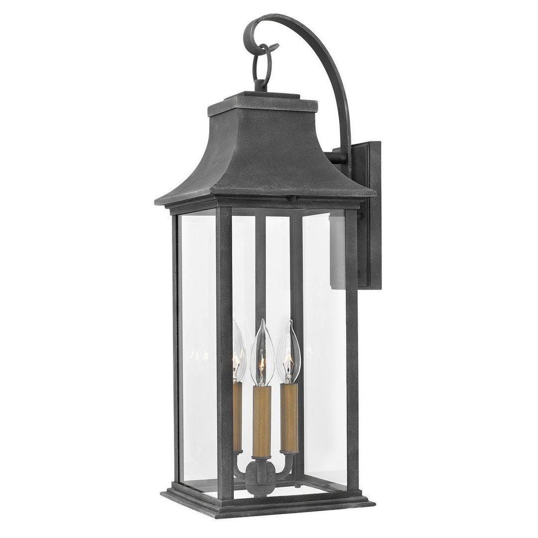 Hinkley Lighting 2935DZ-LL  Adair Outdoor Aged Zinc