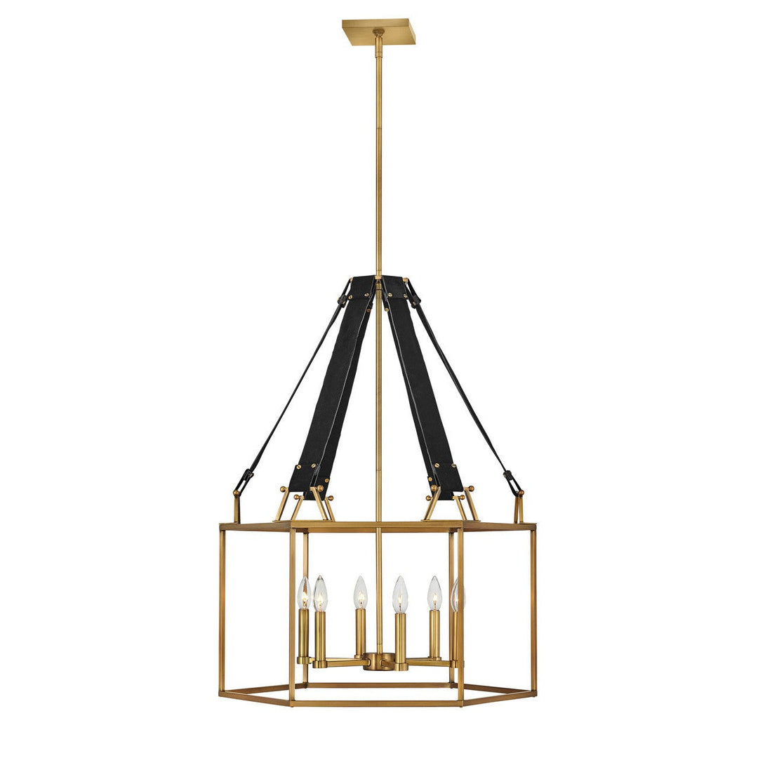 Hinkley Monroe 34206HBR Chandelier Light - Heritage Brass