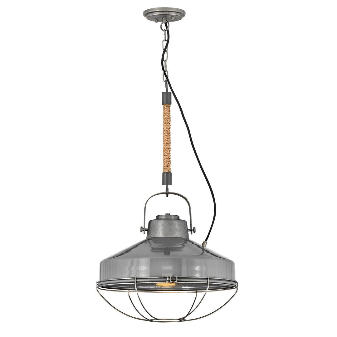 Hinkley Brooklyn 34904RP Pendant Light - Rustic Pewter