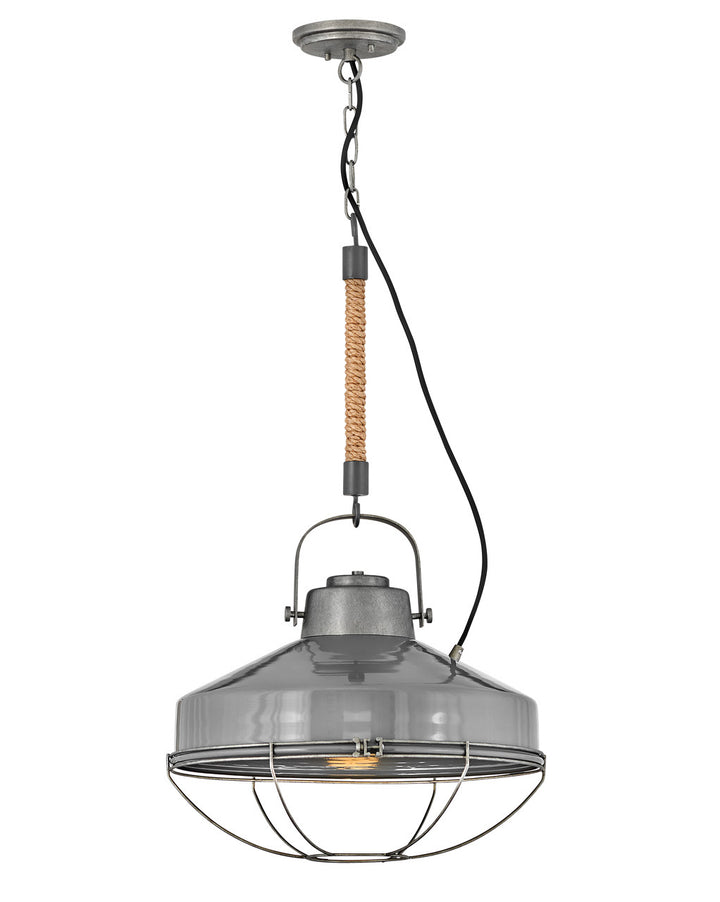 Hinkley Brooklyn 34904RP Pendant Light - Rustic Pewter