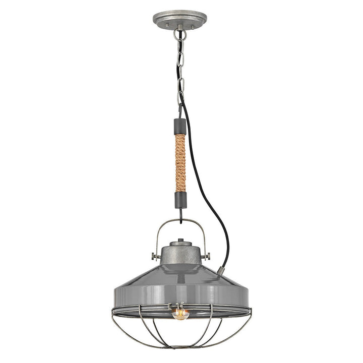 Hinkley Brooklyn 34907RP Pendant Light - Rustic Pewter