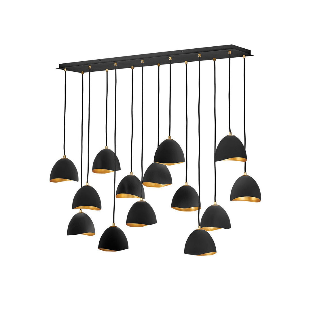 Hinkley Nula 35909SHB Pendant Light - Shell Black