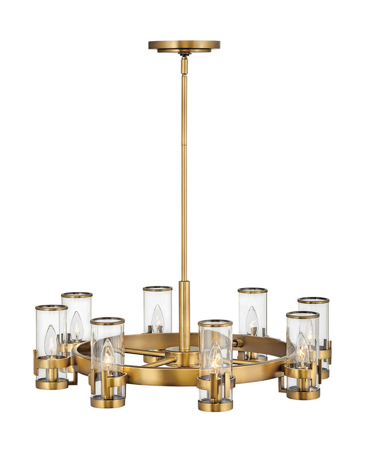 Hinkley Reeve 38106HB Chandelier Light - Heritage Brass