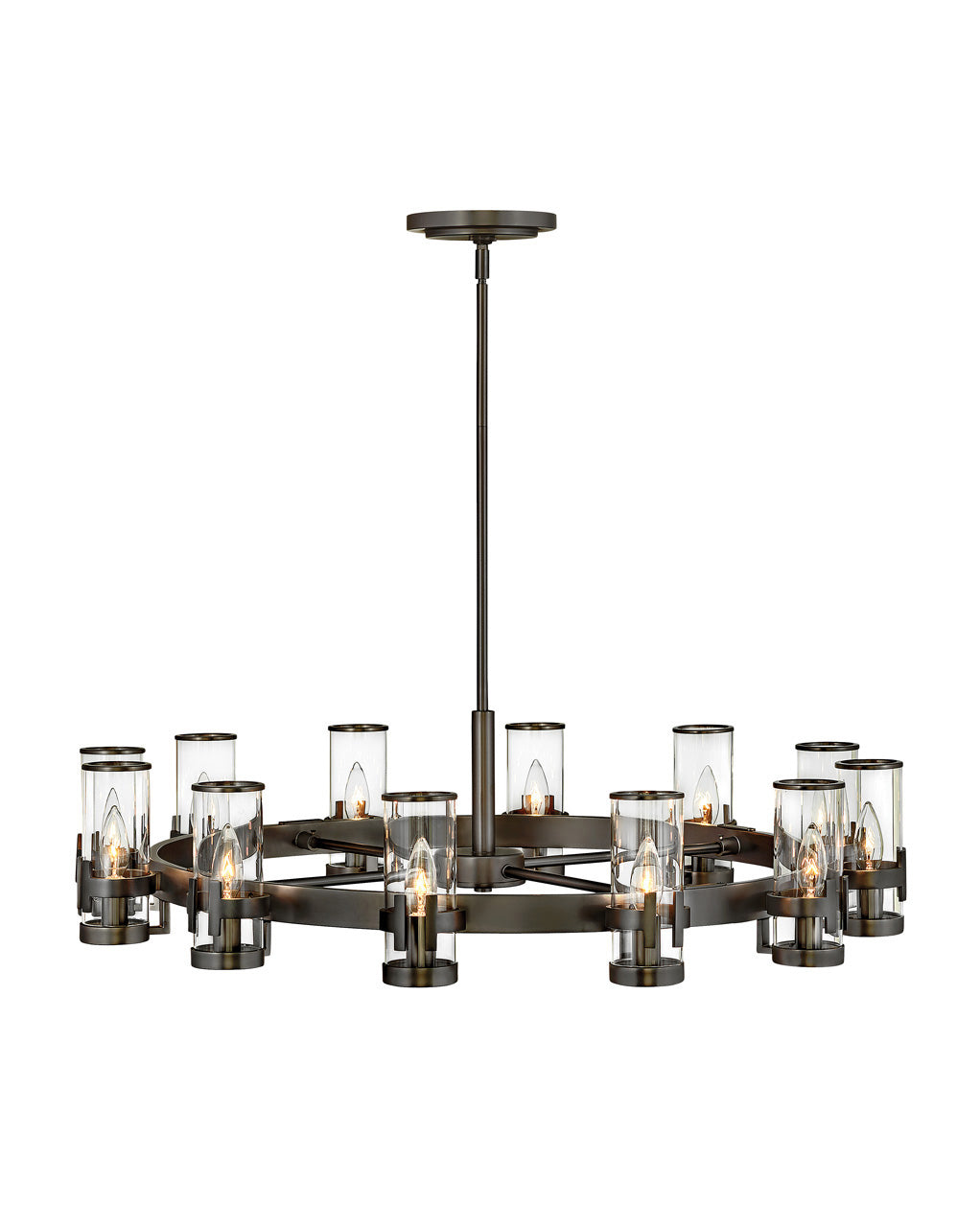 Hinkley Reeve 38109BX Chandelier Light - Black Oxide