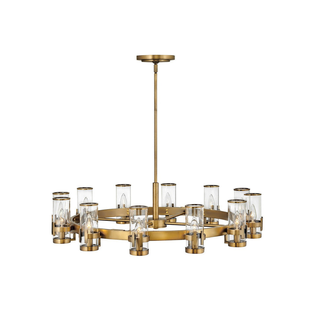 Hinkley Reeve 38109HB Chandelier Light - Heritage Brass