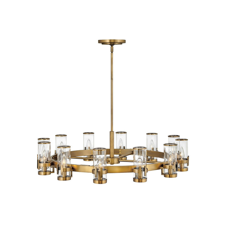 Hinkley Reeve 38109HB Chandelier Light - Heritage Brass