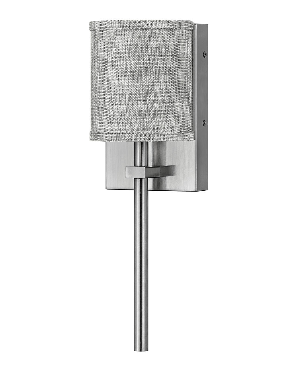 Hinkley Avenue Heathered Gray 41009BN Wall Light - Brushed Nickel