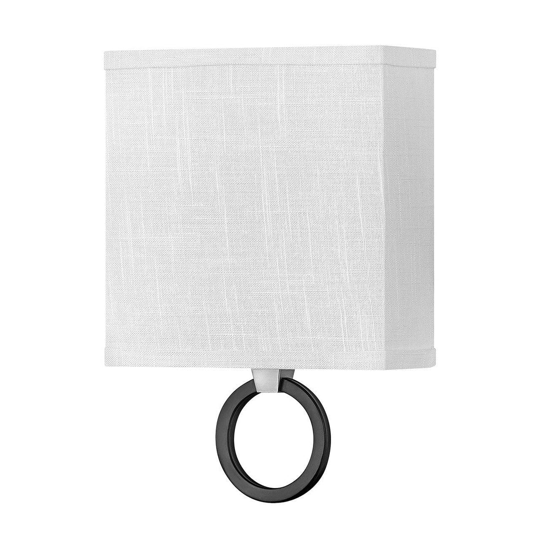 Hinkley Link Off White 41202BN Wall Sconce Light - Brushed Nickel