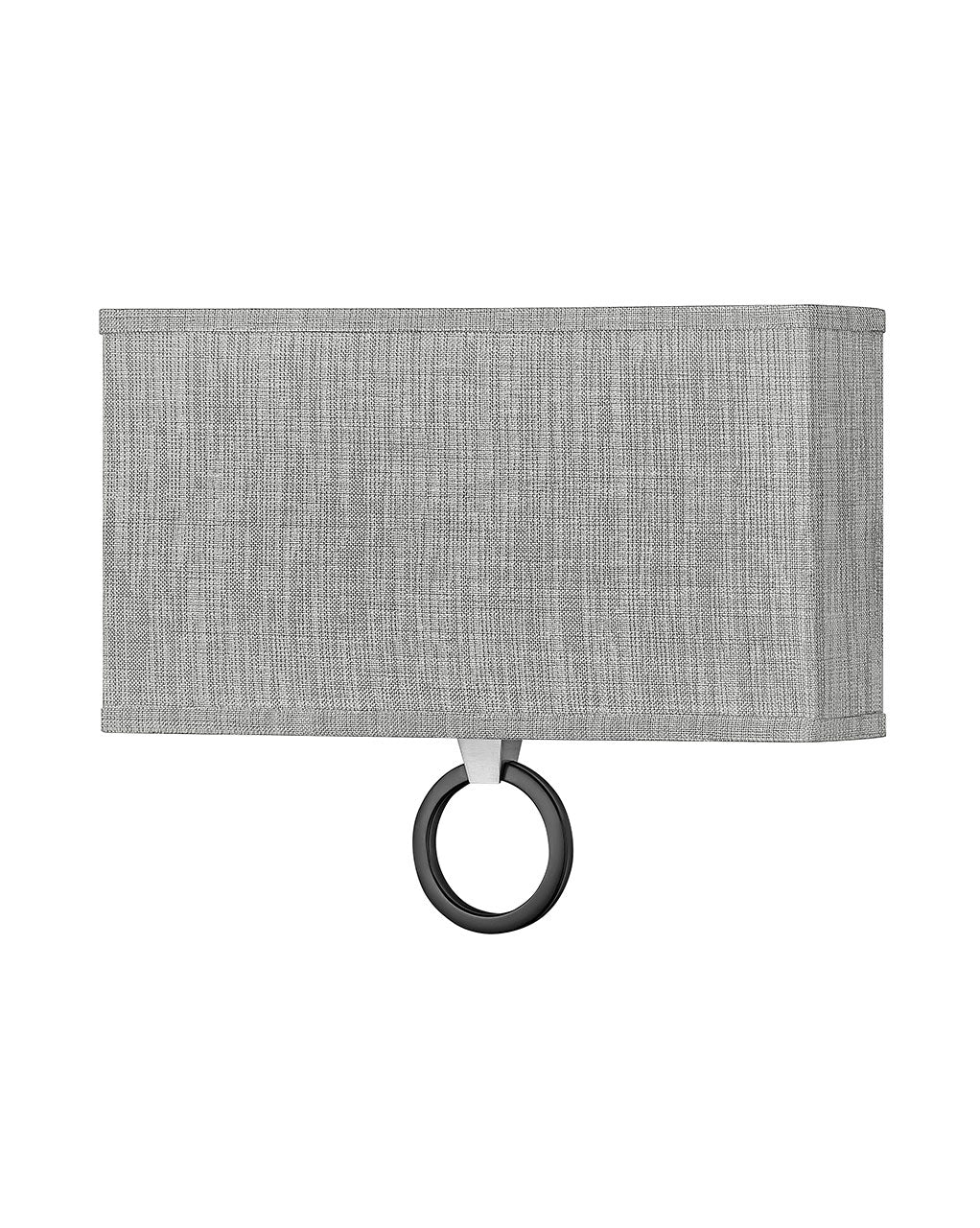 Hinkley Link Heathered Gray 41203BN Wall Sconce Light - Brushed Nickel