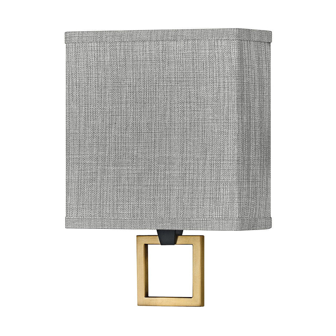 Hinkley Link Heathered Gray 41301BK Wall Sconce Light - Black