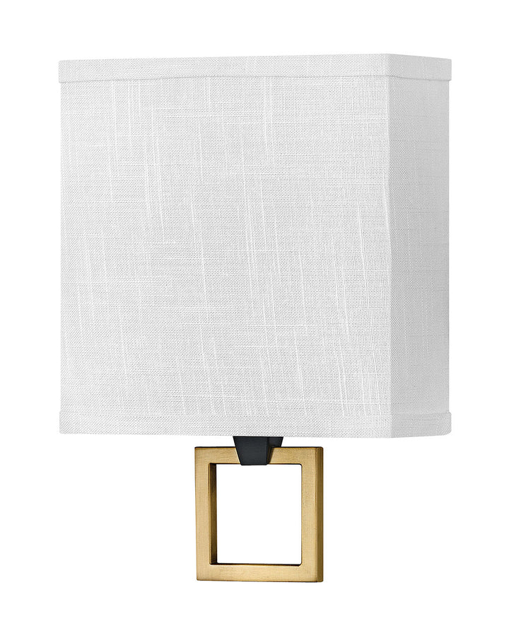 Hinkley Link Off White 41302BK Wall Sconce Light - Black