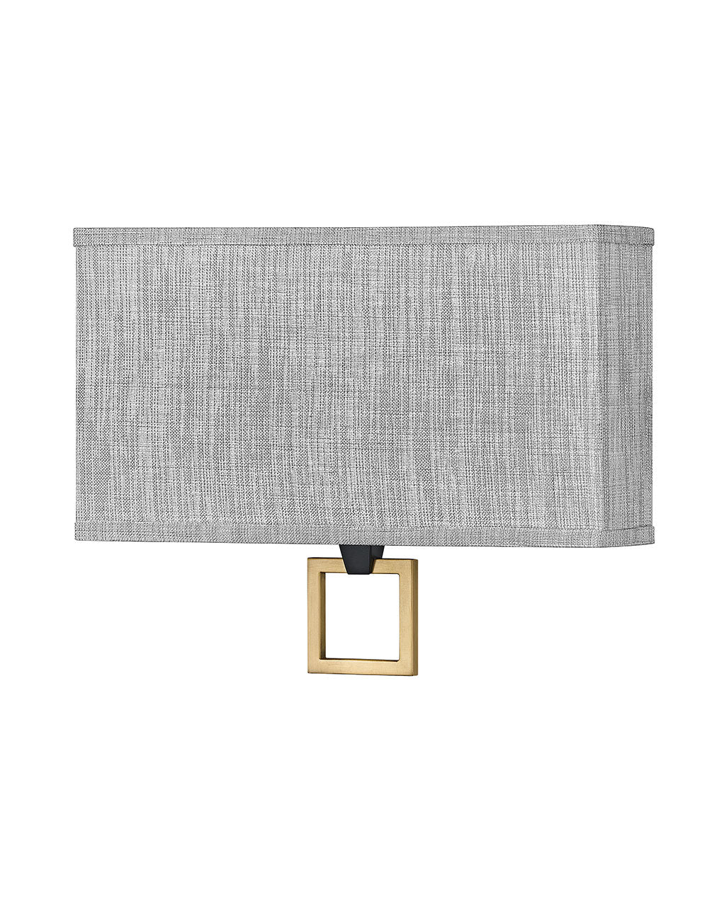 Hinkley Link Heathered Gray 41303BK Wall Sconce Light - Black