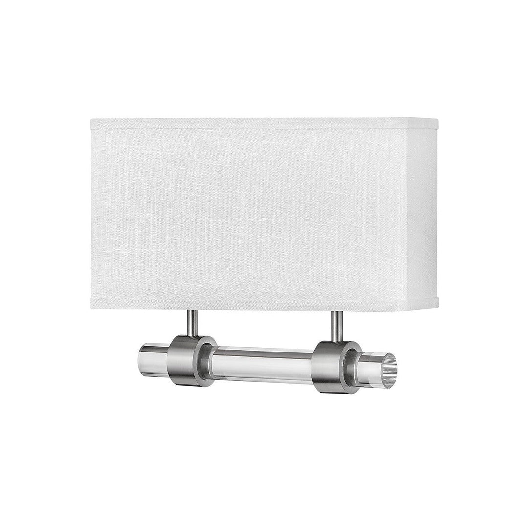 Hinkley Luster Off White 41604BN Wall Sconce Light - Brushed Nickel