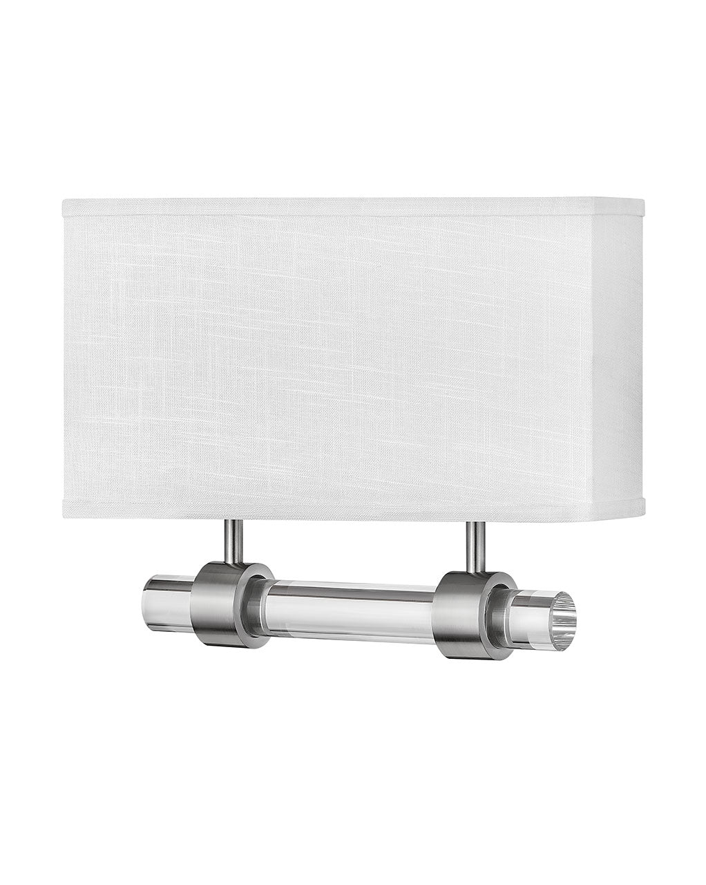 Hinkley Luster Off White 41604BN Wall Sconce Light - Brushed Nickel