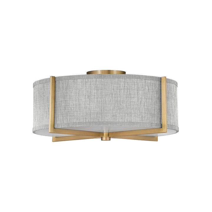 Hinkley Axis Heathered Gray 41707HB Ceiling Light - Heritage Brass