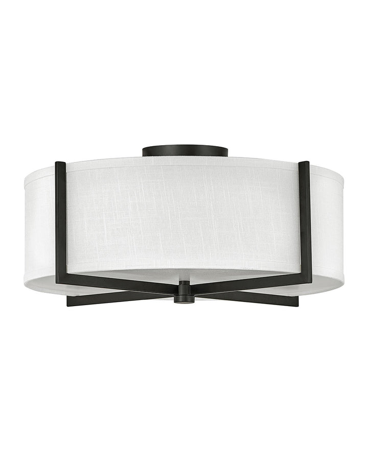 Hinkley Axis Off White 41708BK Ceiling Light - Black