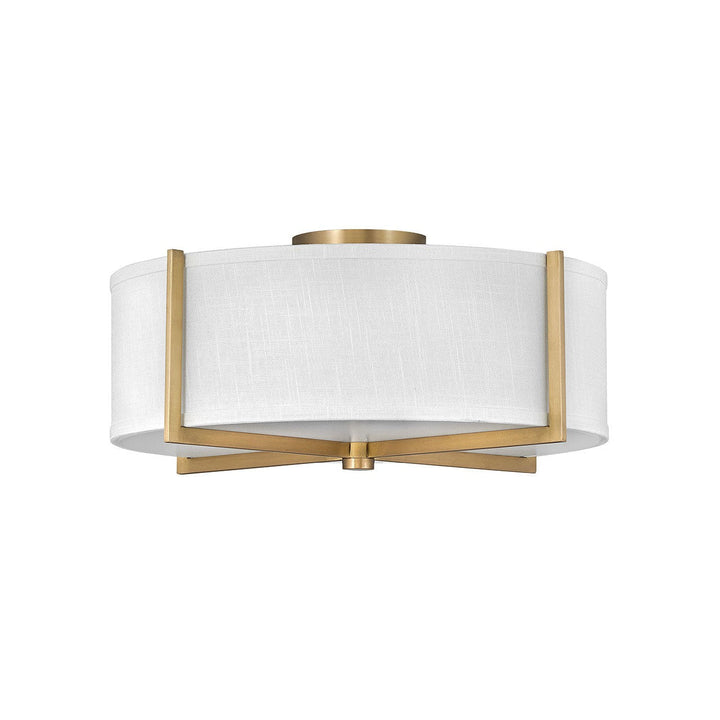 Hinkley Axis Off White 41708HB Ceiling Light - Heritage Brass