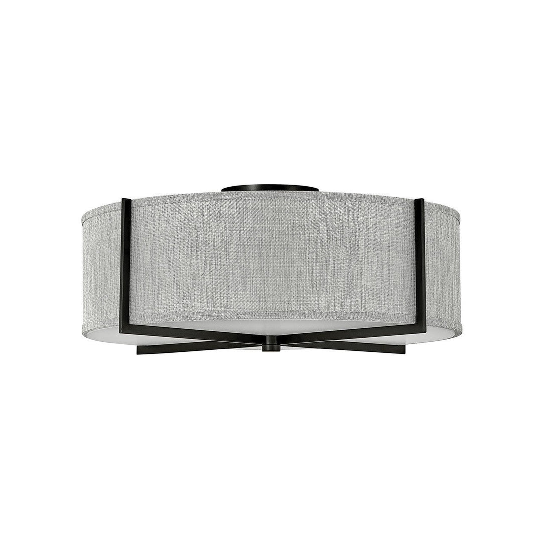 Hinkley Axis Heathered Gray 41709BK Ceiling Light - Black