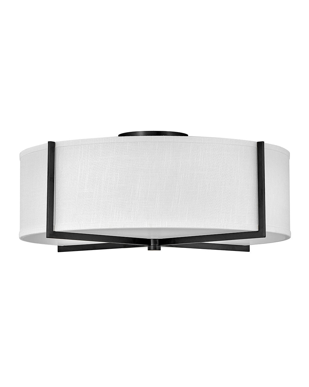 Hinkley Axis Off White 41710BK Ceiling Light - Black