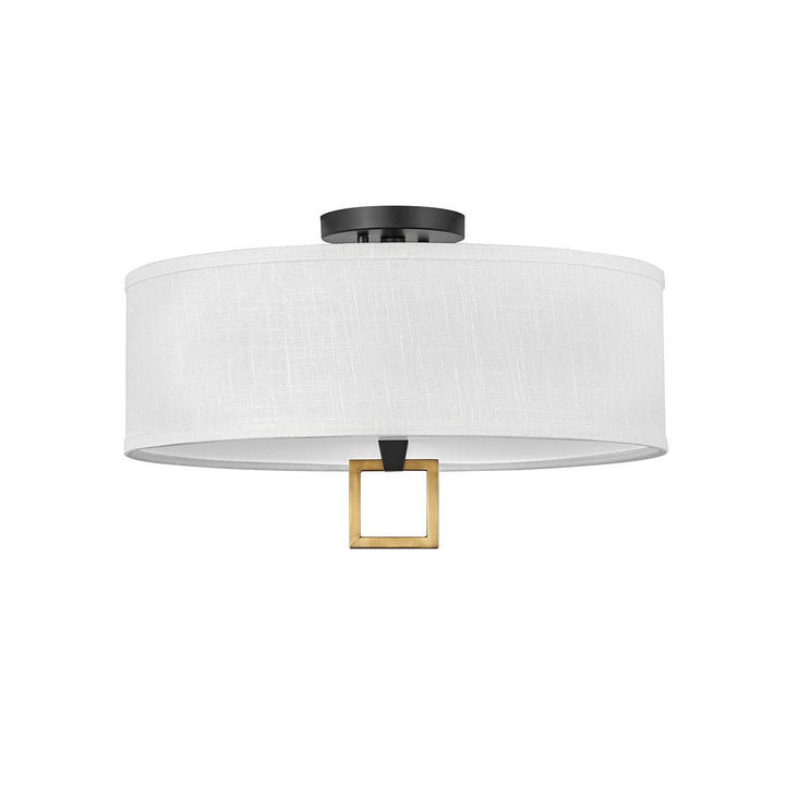 Hinkley Link Off White 41808BK Ceiling Light - Black