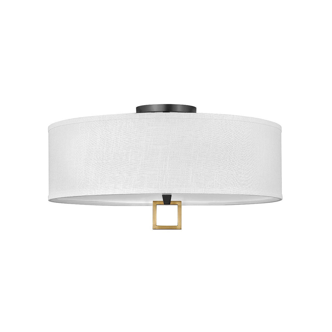 Hinkley Link Off White 41810BK Ceiling Light - Black