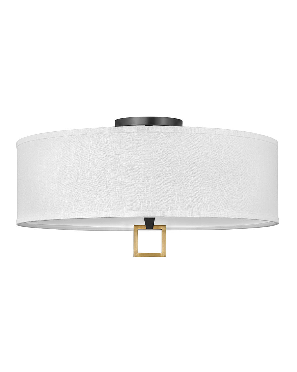 Hinkley Link Off White 41810BK Ceiling Light - Black