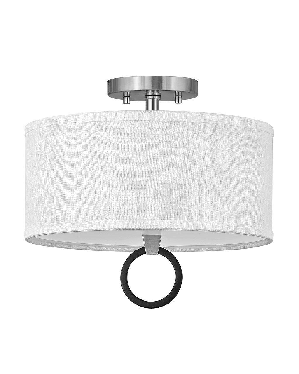 Hinkley Link Off White 41906BN Ceiling Light - Brushed Nickel