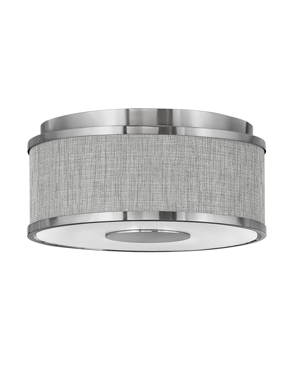 Hinkley Halo Heathered Gray 42005BN Ceiling Light - Brushed Nickel