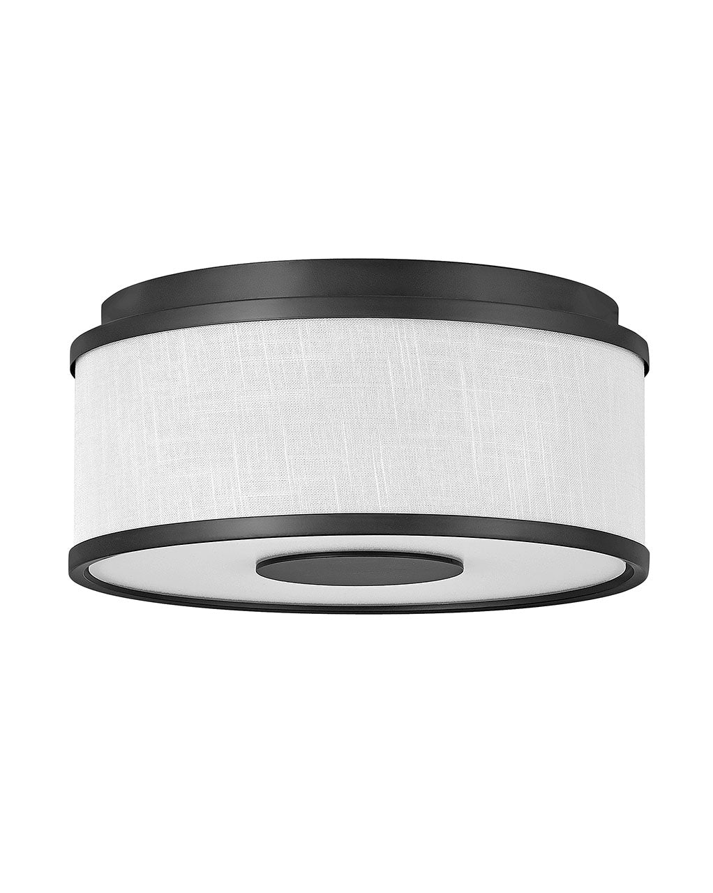 Hinkley Halo Off White 42006BK Ceiling Light - Black