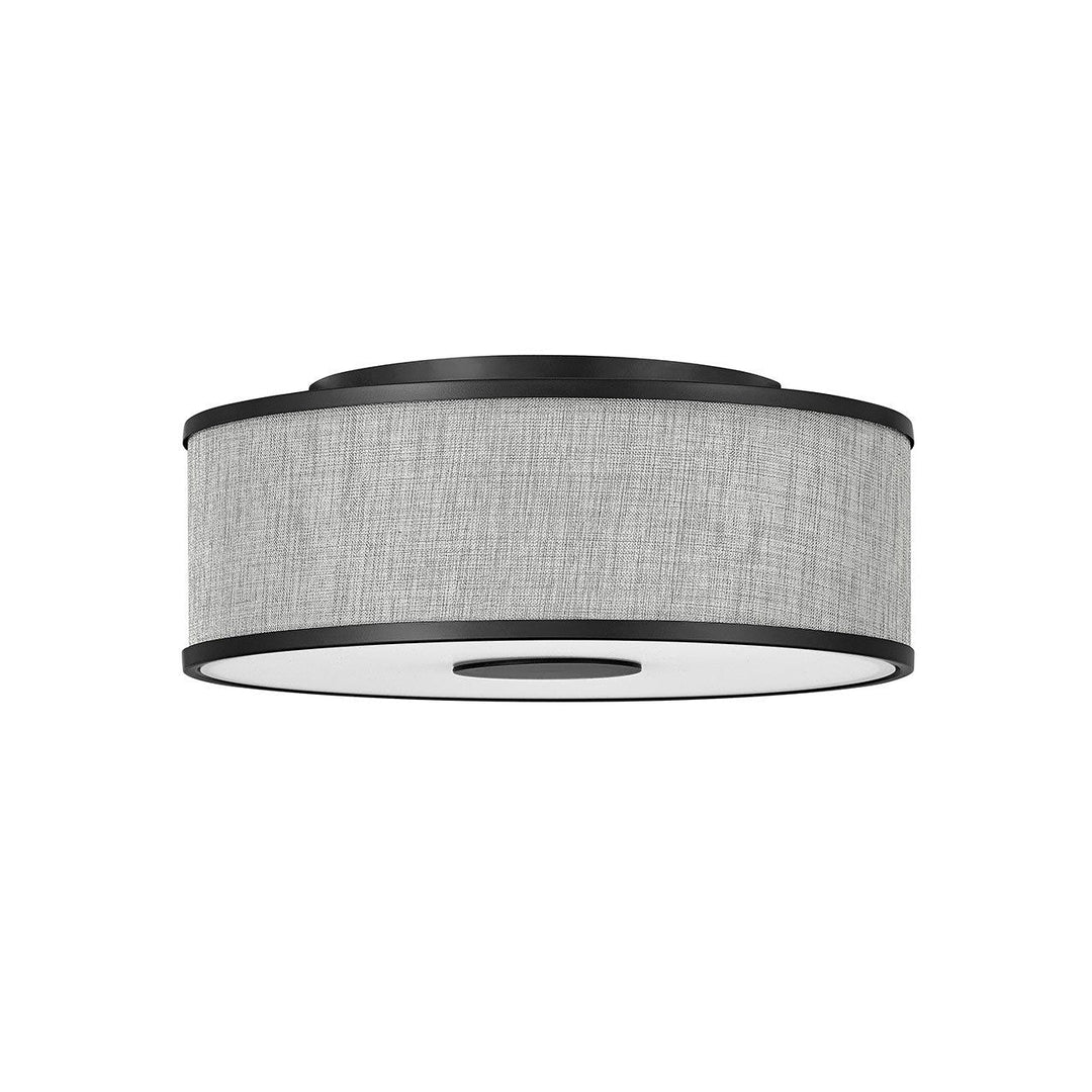 Hinkley Halo Heathered Gray 42007BK Ceiling Light - Black