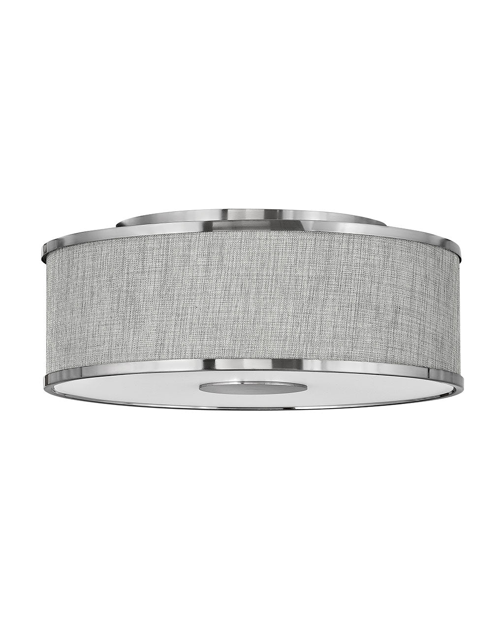 Hinkley Halo Heathered Gray 42007BN Ceiling Light - Brushed Nickel