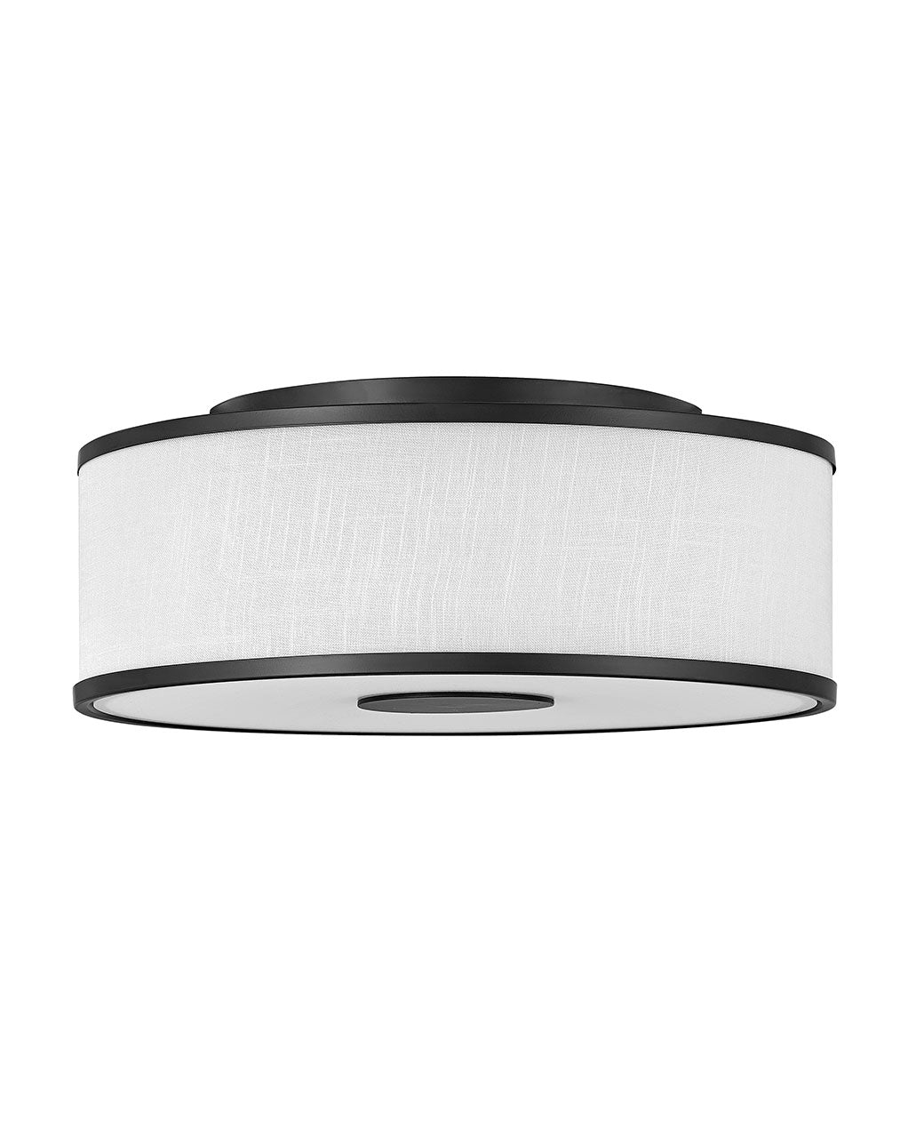 Hinkley Halo Off White 42008BK Ceiling Light - Black