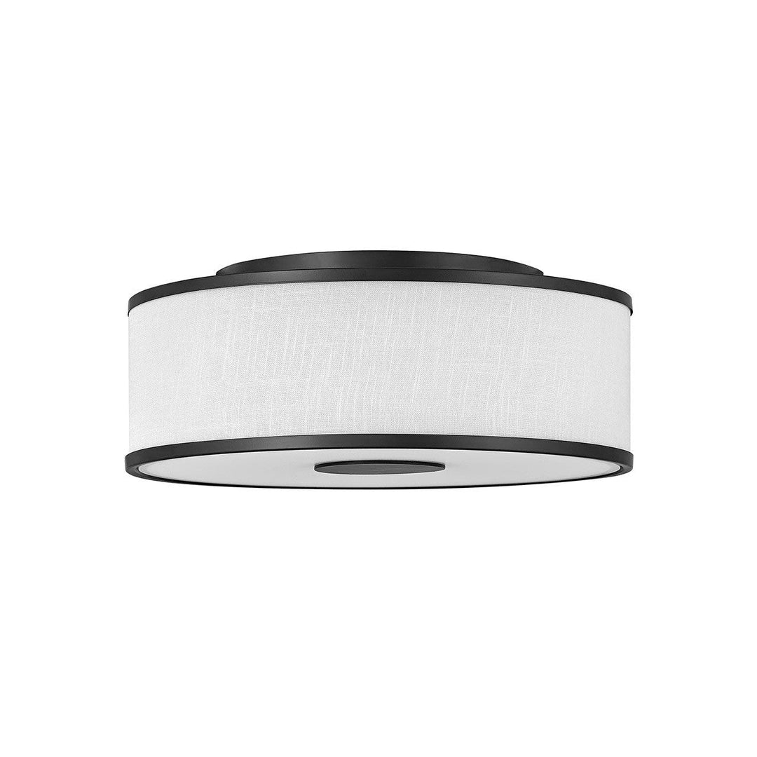 Hinkley Halo Off White 42008BK Ceiling Light - Black