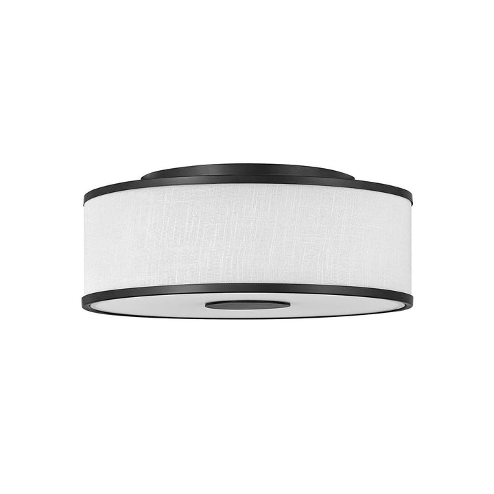 Hinkley Halo Off White 42008BK Ceiling Light - Black