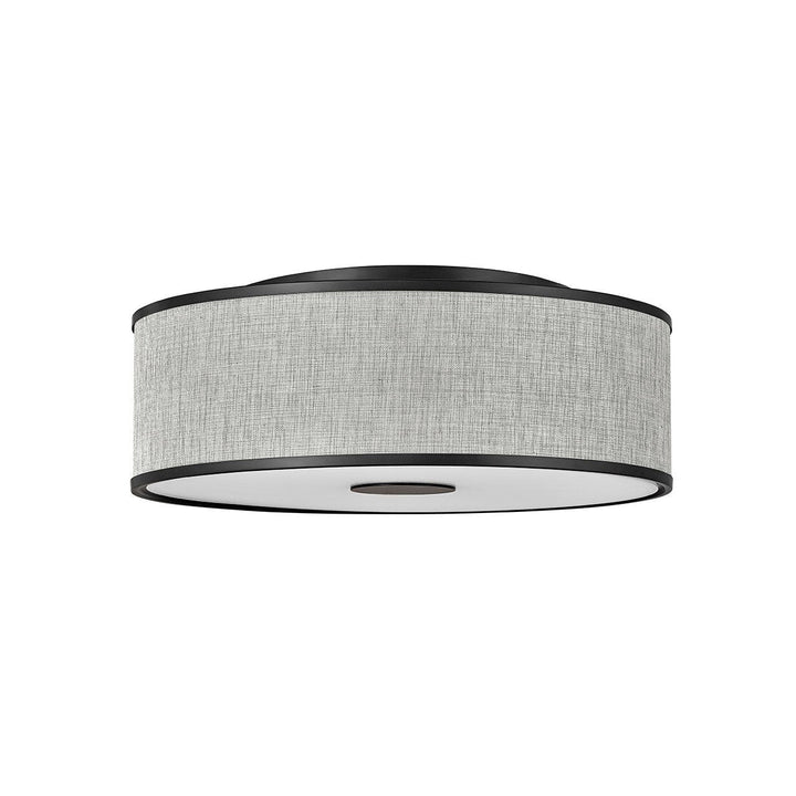 Hinkley Halo Heathered Gray 42009BK Ceiling Light - Black