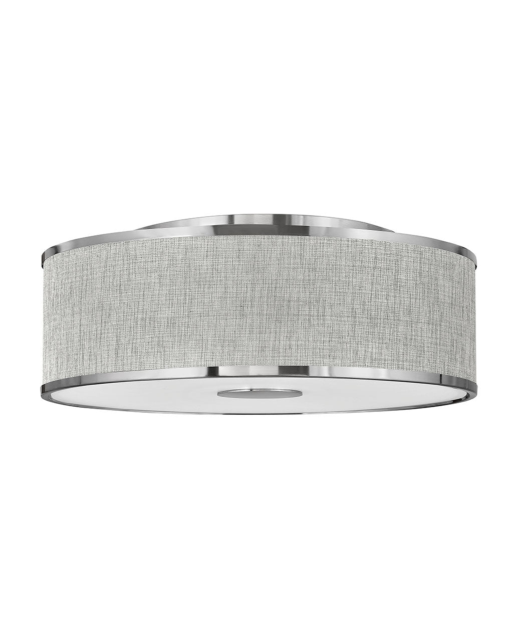 Hinkley Halo Heathered Gray 42009BN Ceiling Light - Brushed Nickel