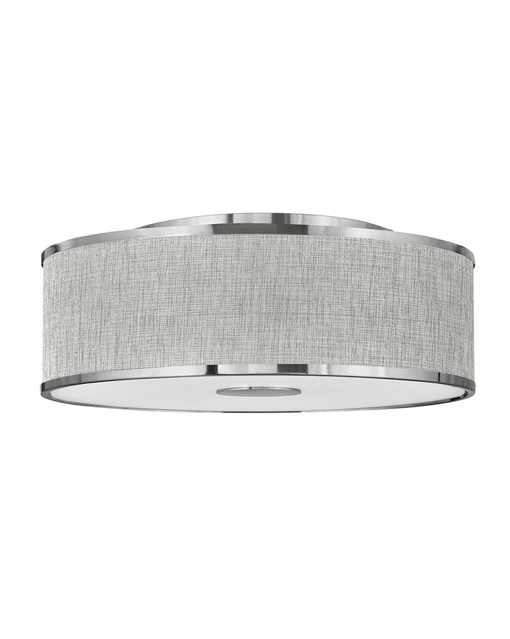 Hinkley Halo Heathered Gray 42009BN Ceiling Light - Brushed Nickel