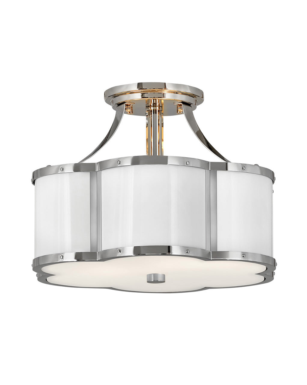 Hinkley Chance 4443PN Ceiling Light - Polished Nickel