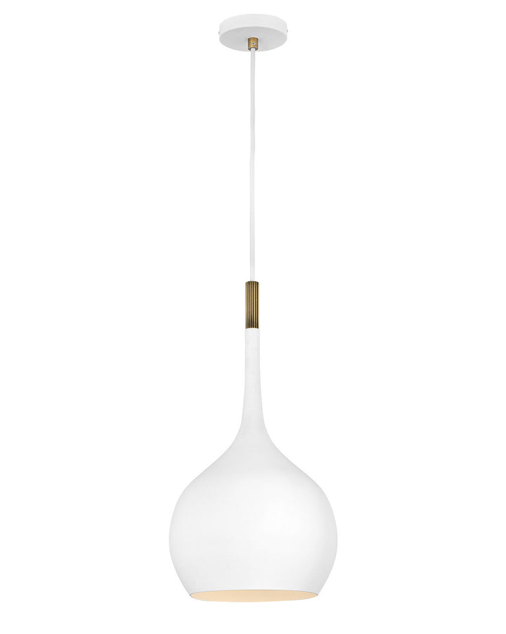 Hinkley Ziggy 4457CI Pendant Light - Chalk White