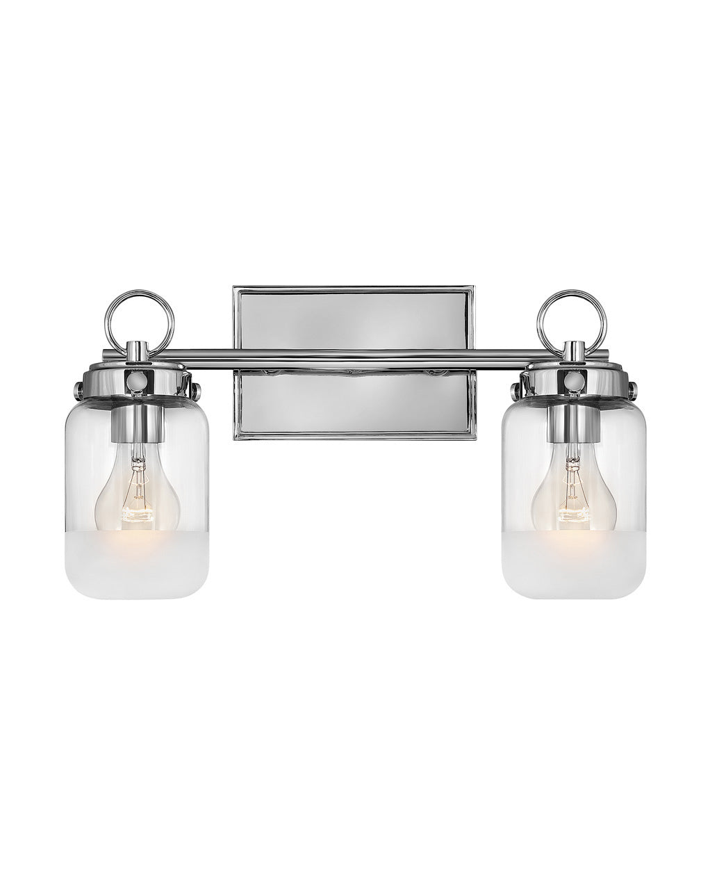 Hinkley Penley 5062PN Bath Vanity Light 16 in. wide - Polished Nickel