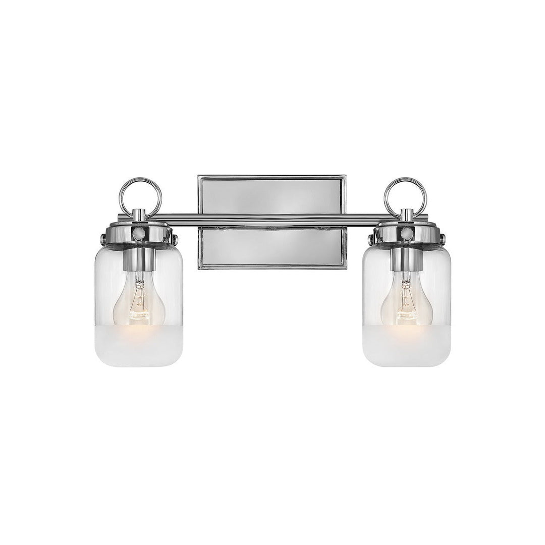 Hinkley Penley 5062PN Bath Vanity Light 16 in. wide - Polished Nickel