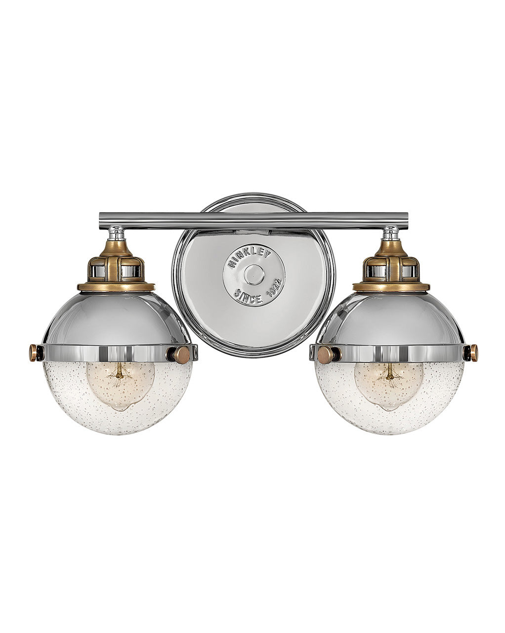 Hinkley Fletcher 5172PN Bath Vanity Light 16 in. wide - Polished Nickel