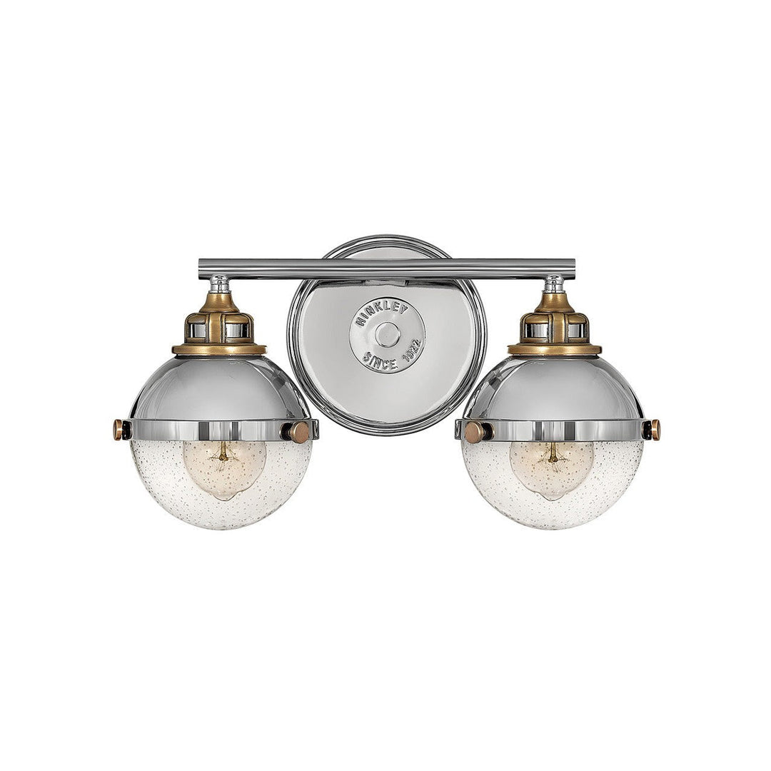 Hinkley Fletcher 5172PN Bath Vanity Light 16 in. wide - Polished Nickel