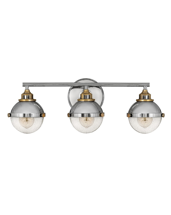 Hinkley Fletcher 5173PN Bath Vanity Light 25 in. wide - Polished Nickel